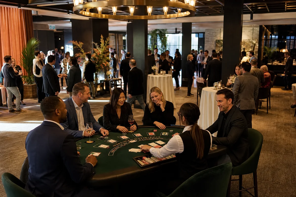 Casino events designed around the occasion