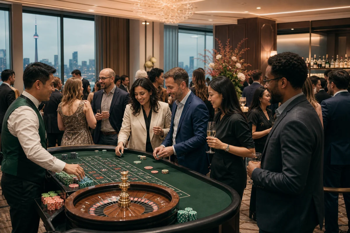 Corporate casino events that bring people together