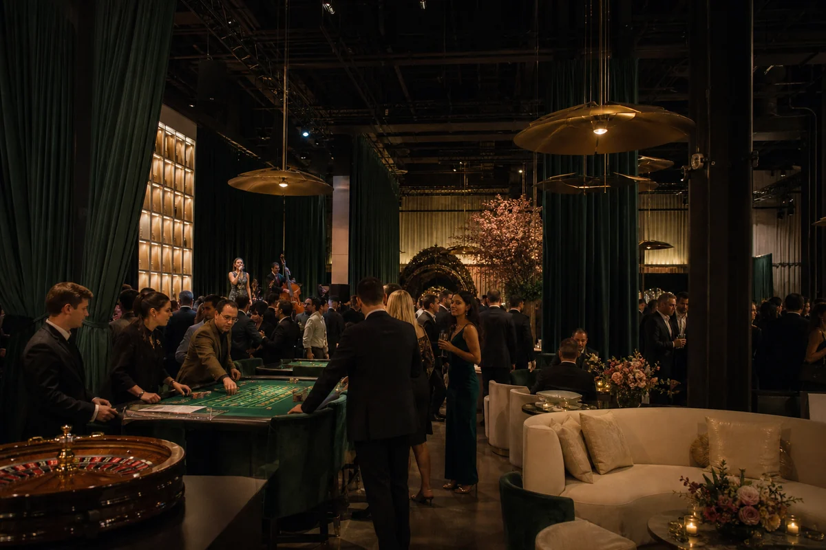 Casino night themes with a point of view